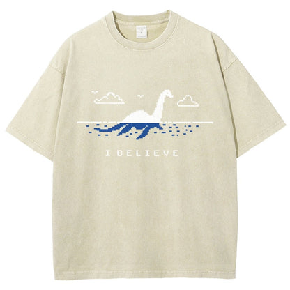 I Believe Vintage Distressed T-shirt