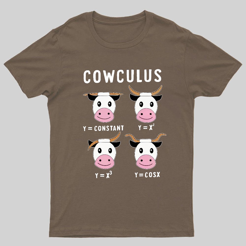 Cowculus Funny Math Geeky T-Shirt