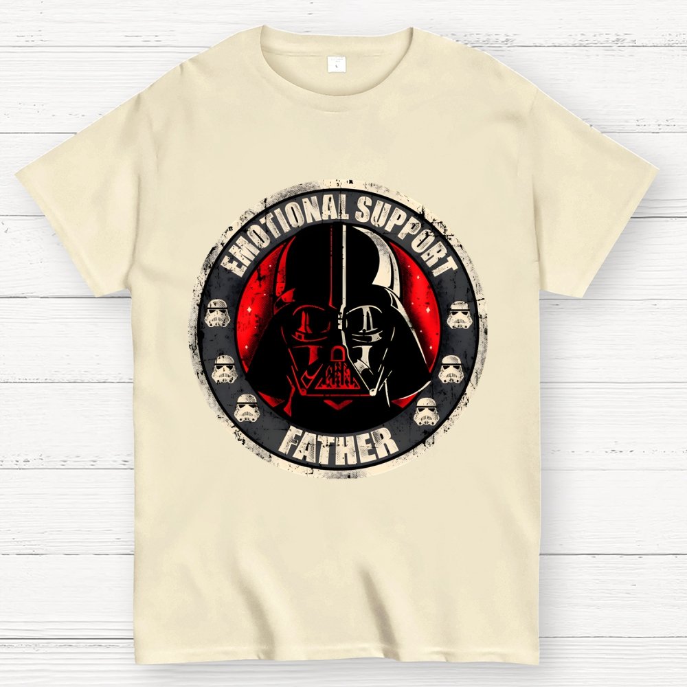 Emotional Support Father Geek T-Shirt