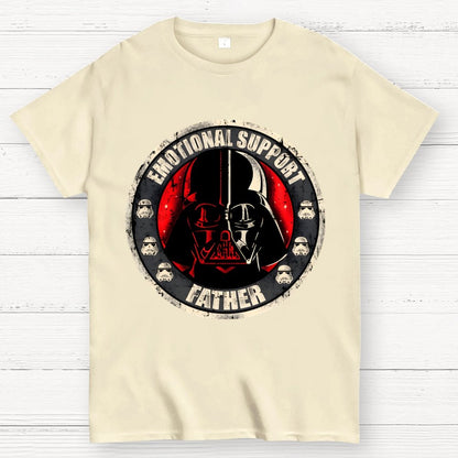Emotional Support Father Geek T-Shirt