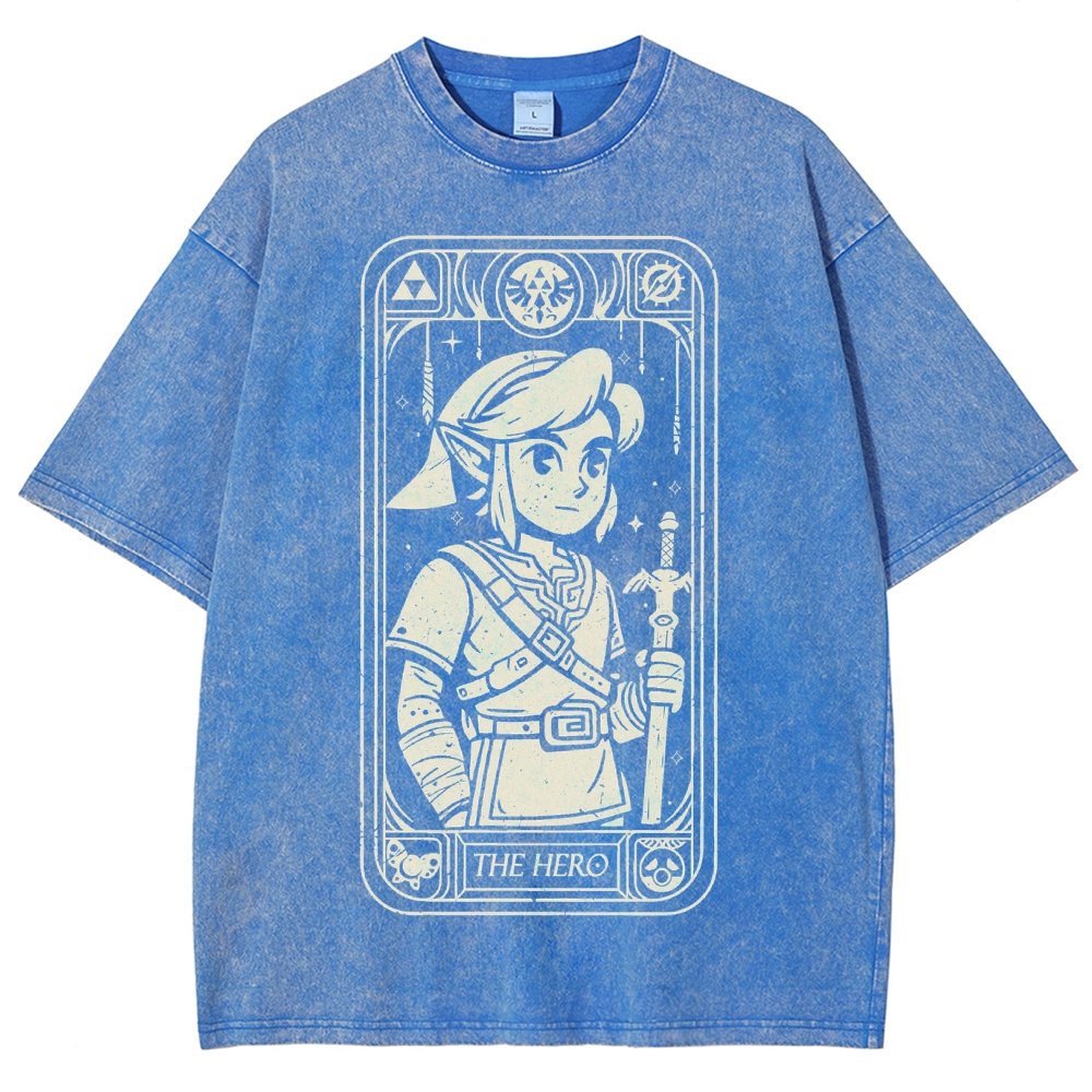 The New Tarot Hero Vintage Distressed T-shirt