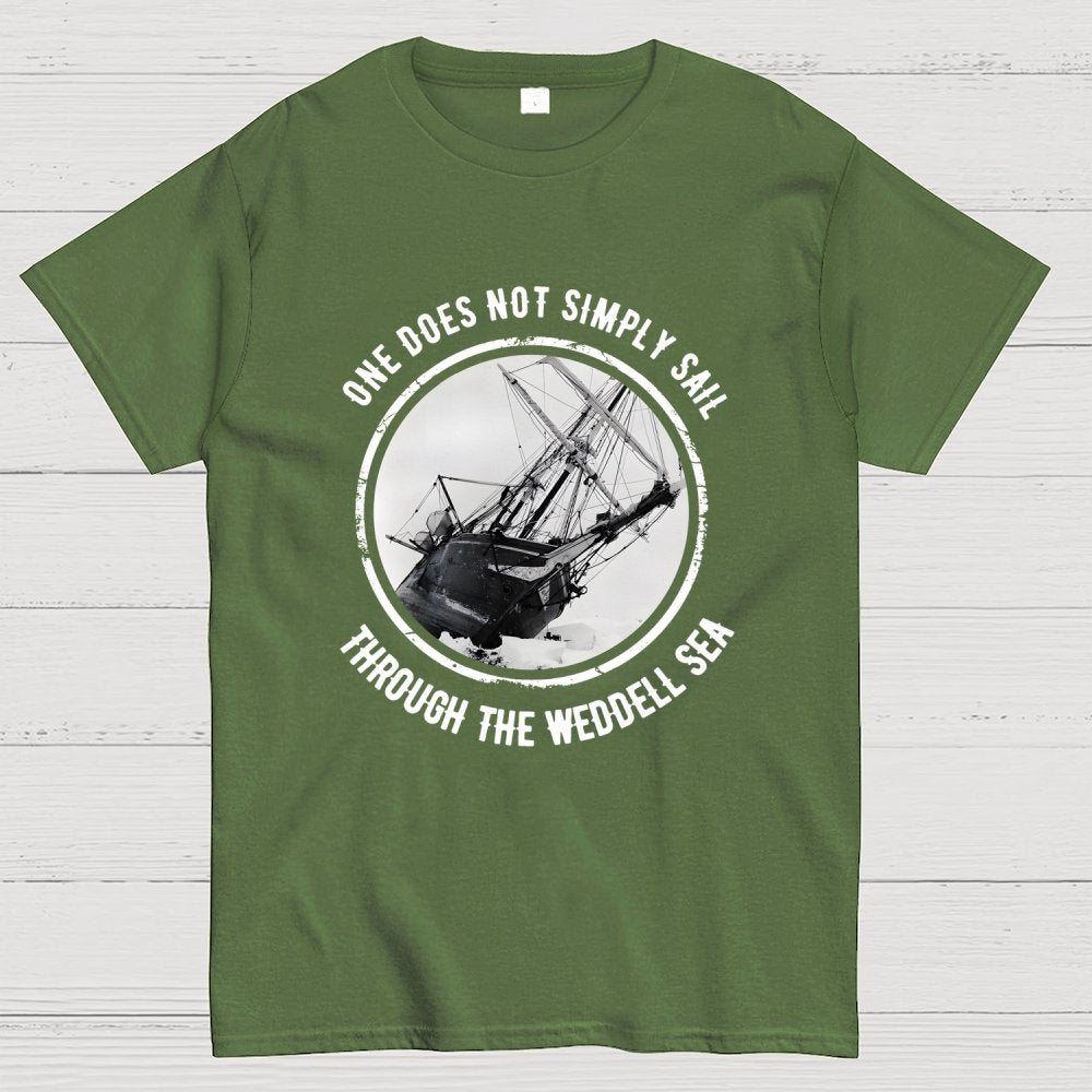 Shackleton Endurance Weddell Sea Geek T-Shirt