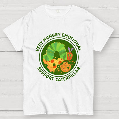Emotional Support Caterpillar Geek T-Shirt