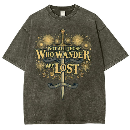 I might be lost Vintage Distressed T-shirt