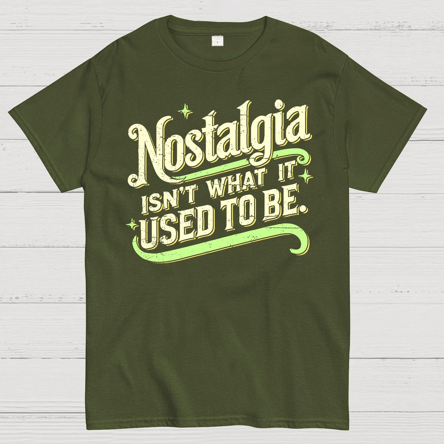 Nostalgia Isn't What It Used To Be Geek T-Shirt