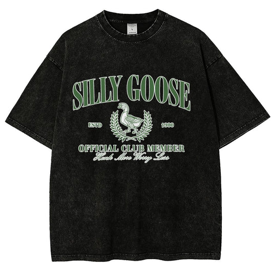 Silly Goose Official Club Vintage Distressed T-shirt