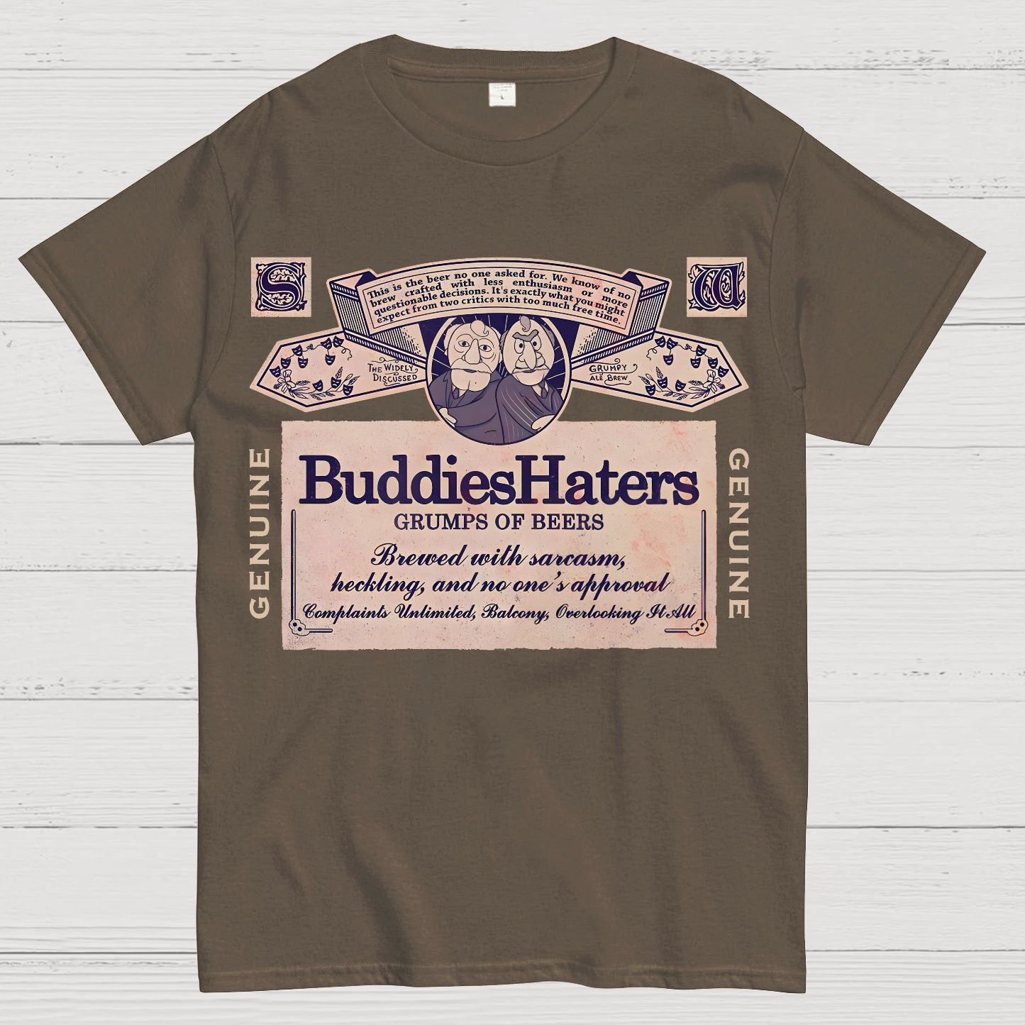 Buddies Haters Geek T-Shirt