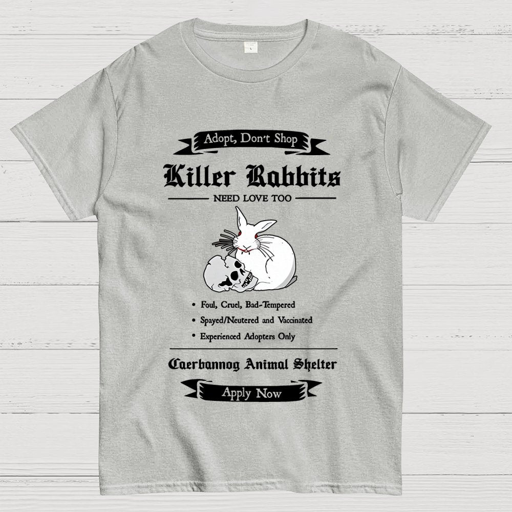 Adopt a Killer Rabbit Geek T-Shirt
