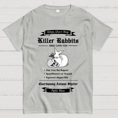Adopt a Killer Rabbit Geek T-Shirt