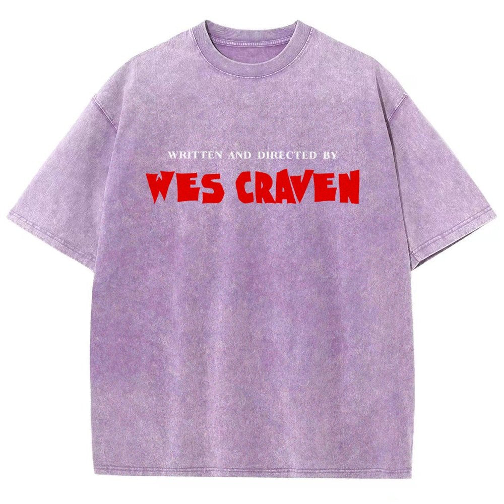 Written & Directed By Vintage Distressed T-shirt