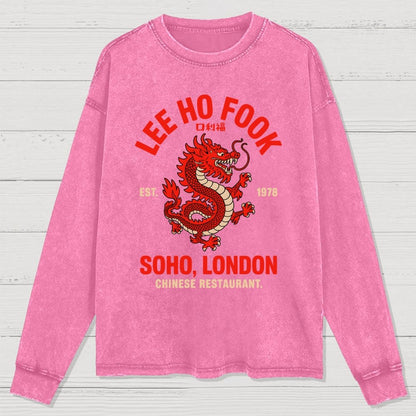 Lee Ho Fooks Washed Long Sleeve Tee