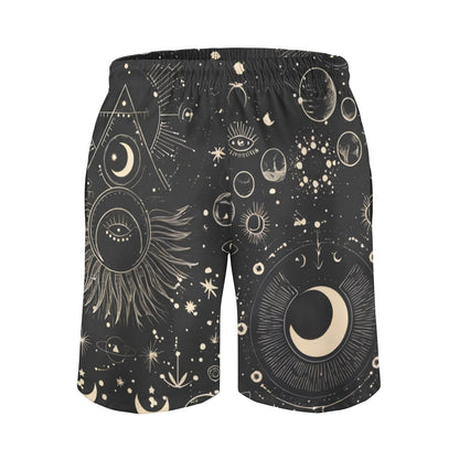 Planet Symbols Geek Shorts