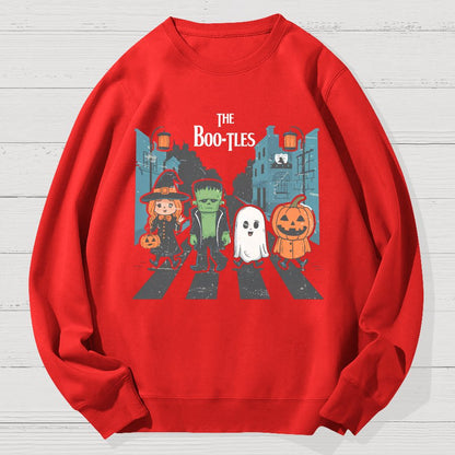 Funny Halloween Bootles Geek Cotton Sweatshirt