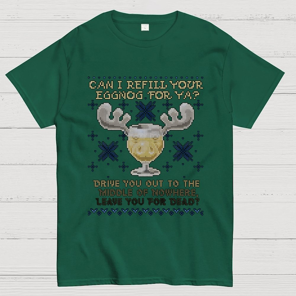Wally World Eggnog Geek T-Shirt