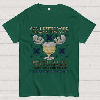 Wally World Eggnog Geek T-Shirt