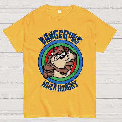 Dangerous When Hungry Geek T-Shirt