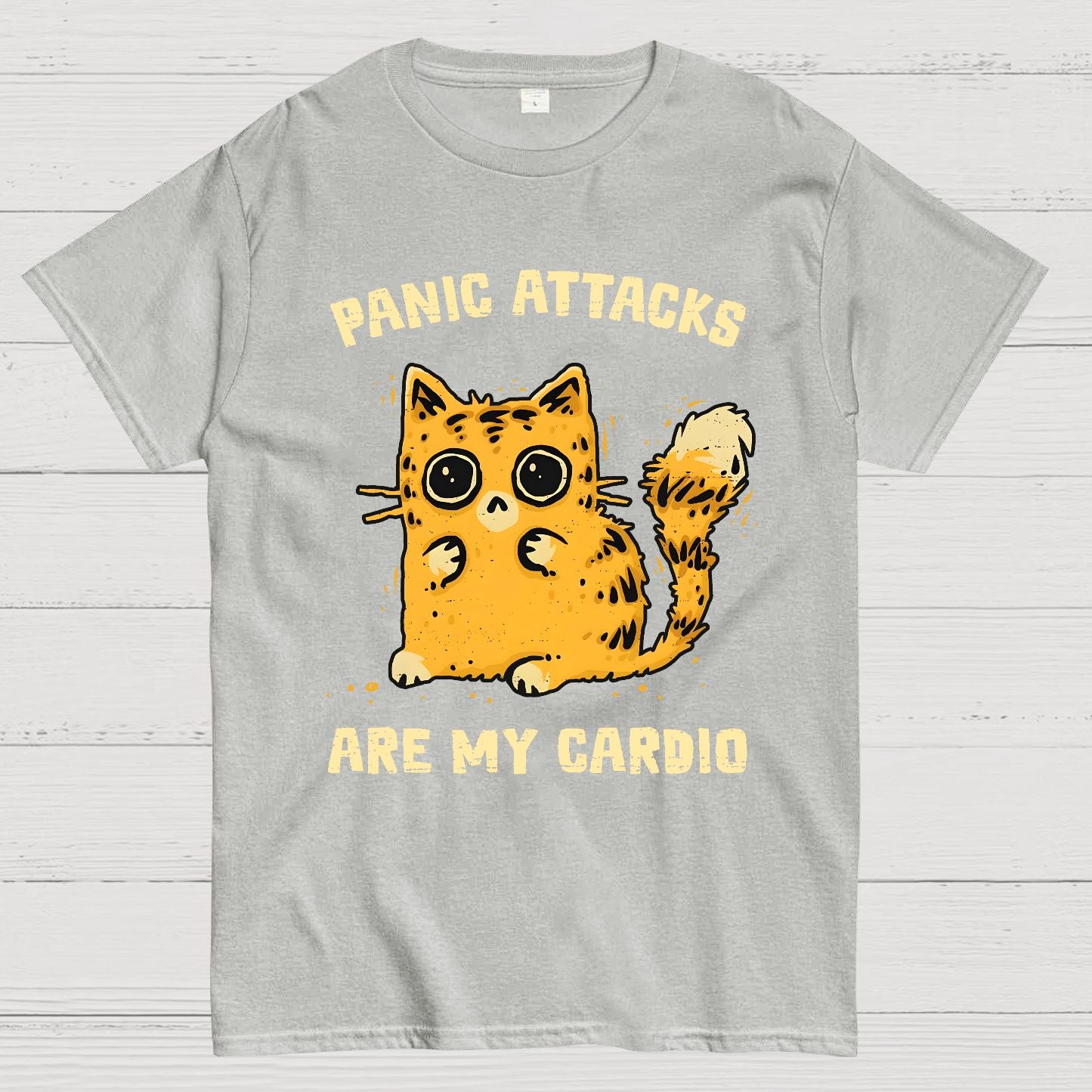 Panic Attacks Are My Cardio Geek T-Shirt