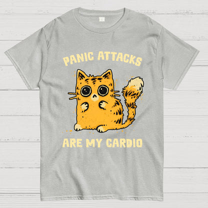 Panic Attacks Are My Cardio Geek T-Shirt