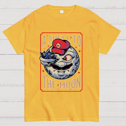 Moon Shell Movie Game Geek T-Shirt
