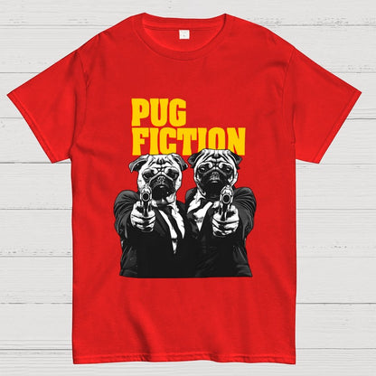 Pug Fiction Geek T-Shirt