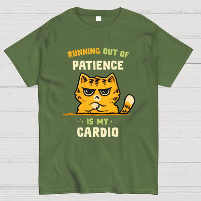 Running Out Of Patience Geek T-Shirt