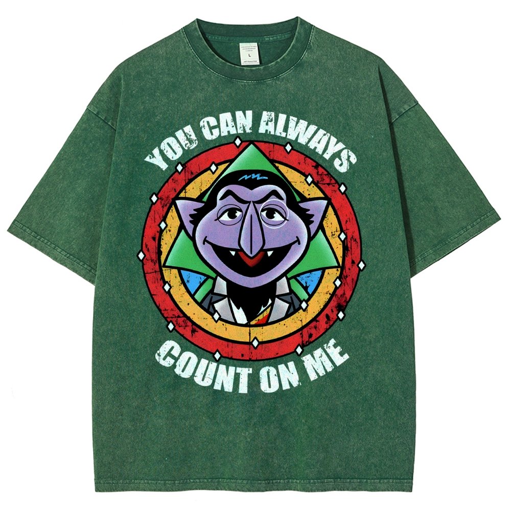 Count On Me Vintage Distressed T-shirt