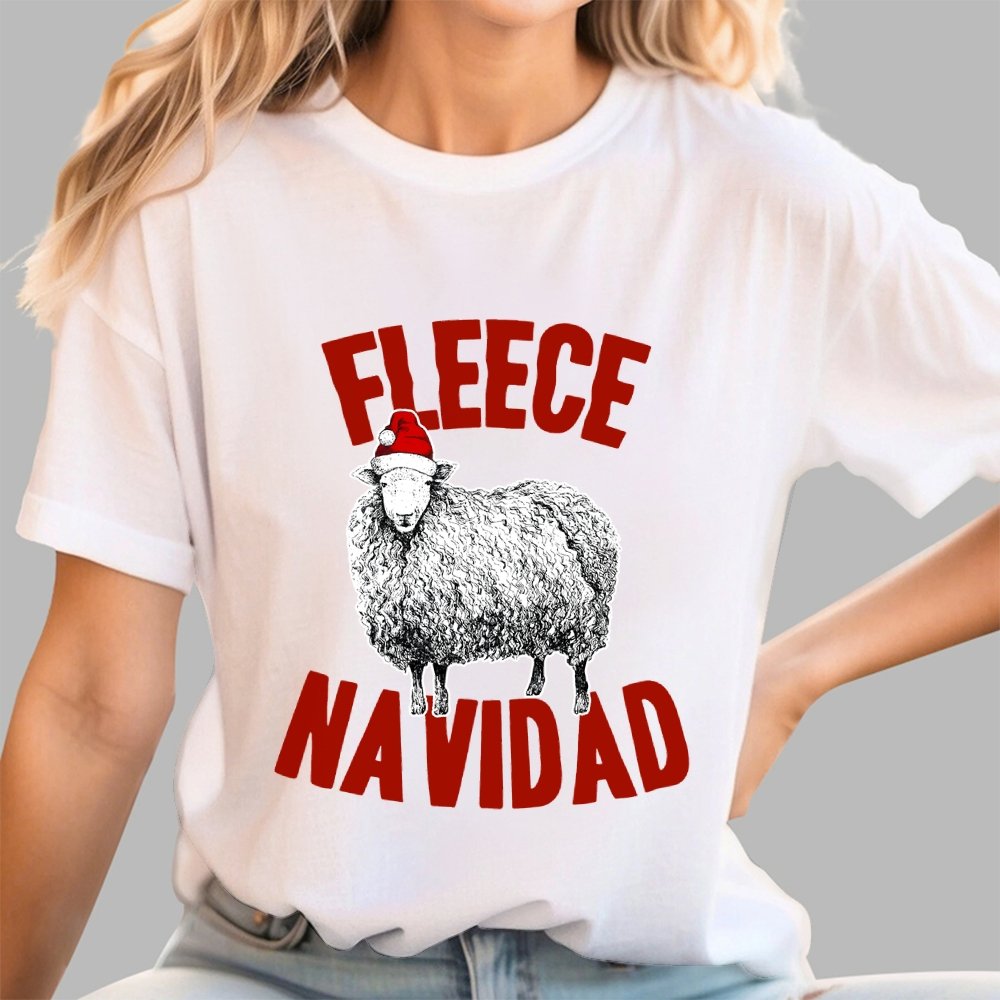 FLEECE NAVIDAD Christmas Geek T-Shirt