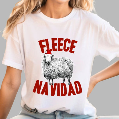 FLEECE NAVIDAD Christmas Geek T-Shirt