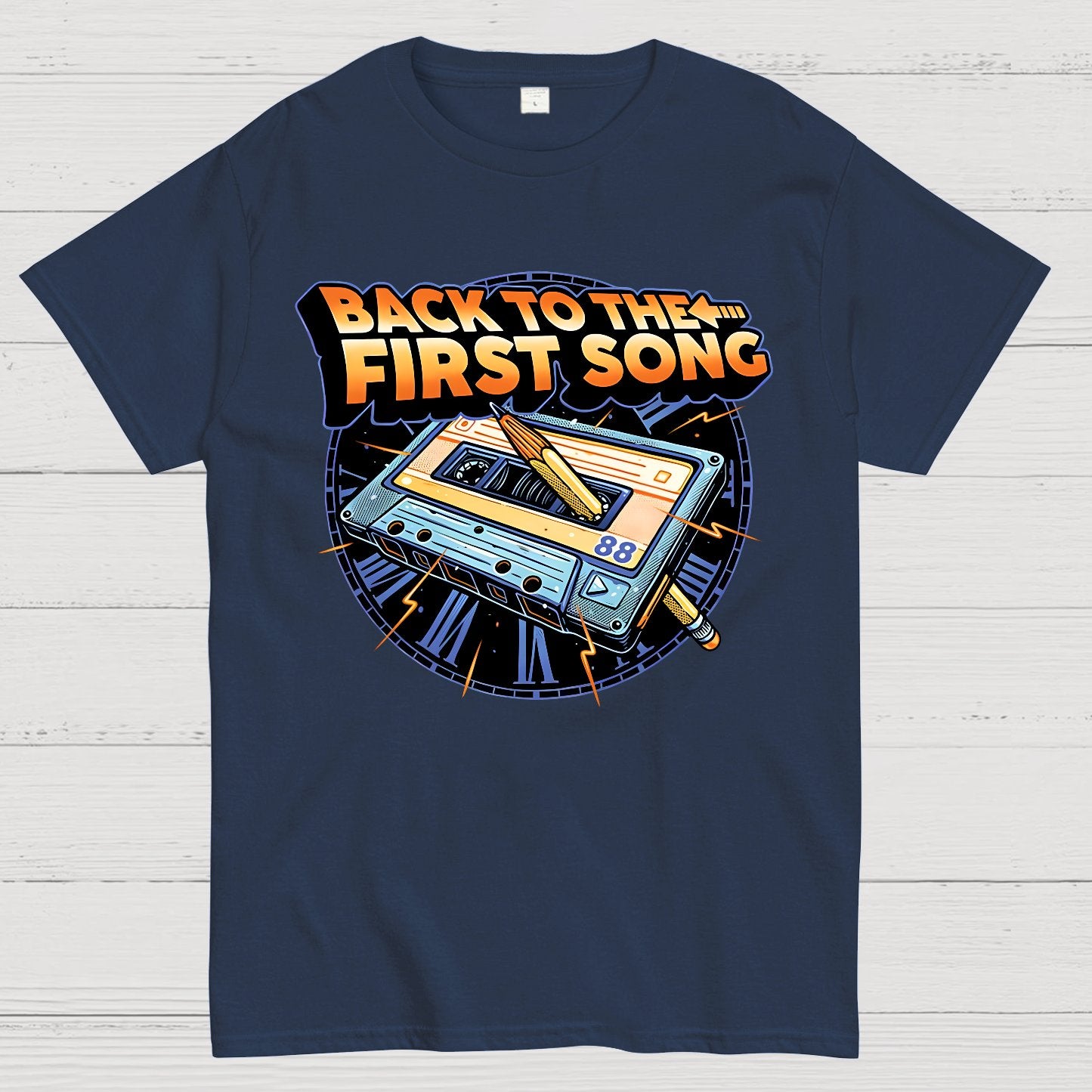 Back to the First Song Geek T-Shirt