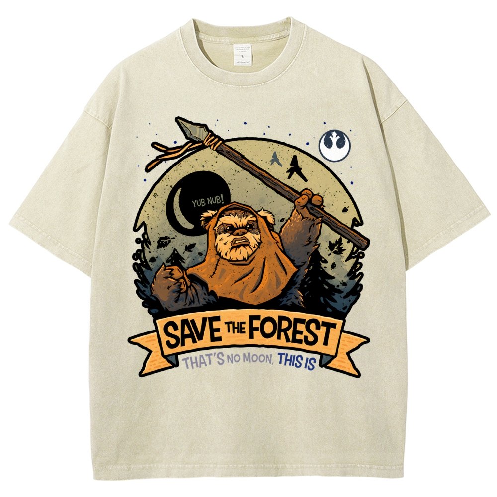 Save The Mystic Grove Vintage Distressed T-shirt