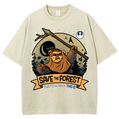 Save The Mystic Grove Vintage Distressed T-shirt