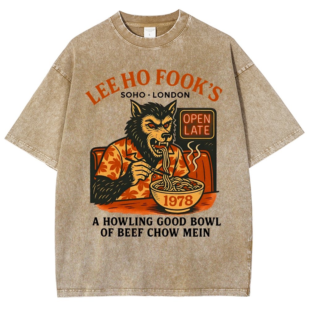 Mystery Town's 1978 Werewolf Vintage Distressed T-shirt