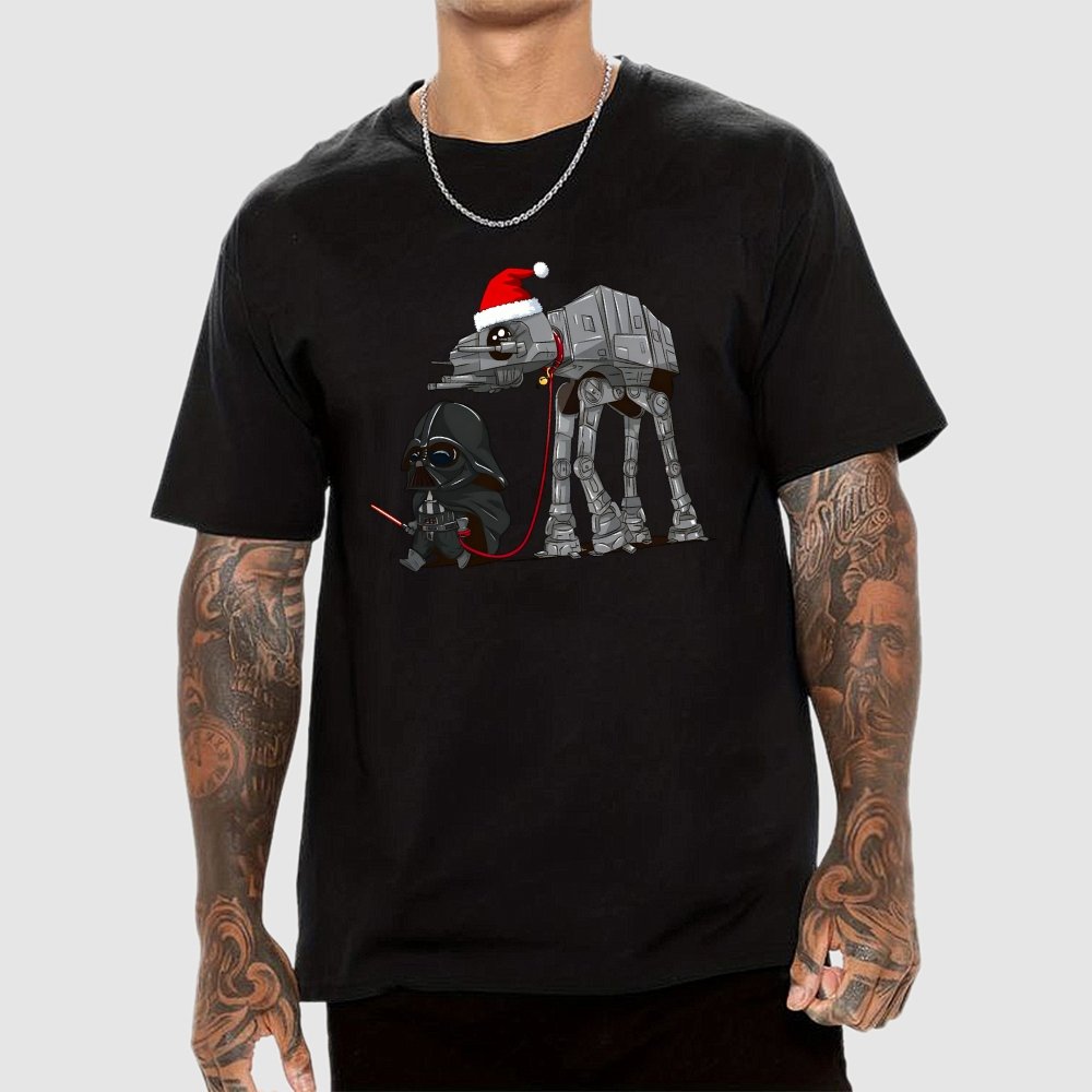 Walking the Futuristic Robot Dog  Geek T-Shirt