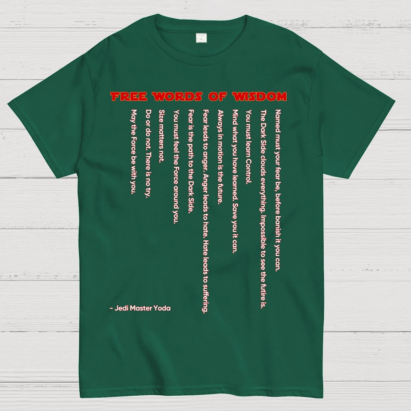 Free Wisdom Language Geek T-Shirt
