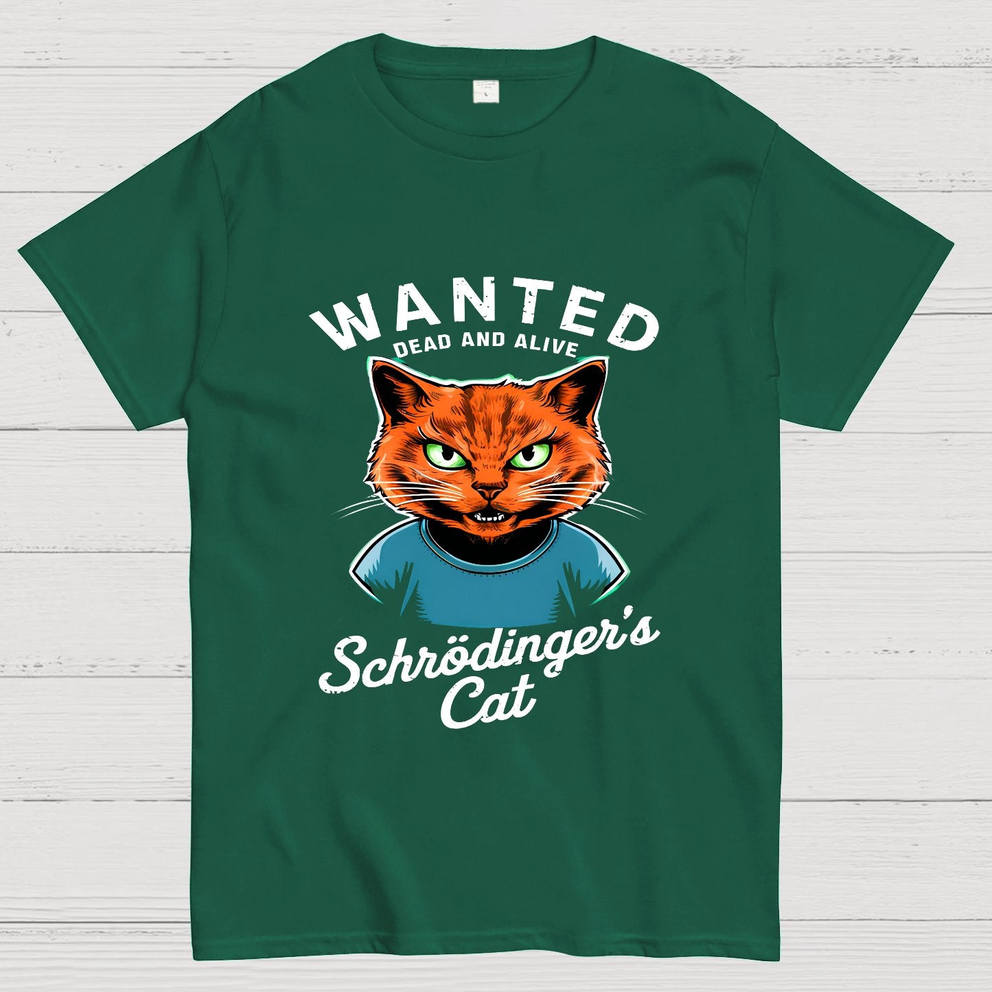 Schrödinger's Cat Is Dead or Alive Geeky T-Shirt