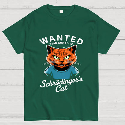 Schrödinger's Cat Is Dead or Alive Geeky T-Shirt
