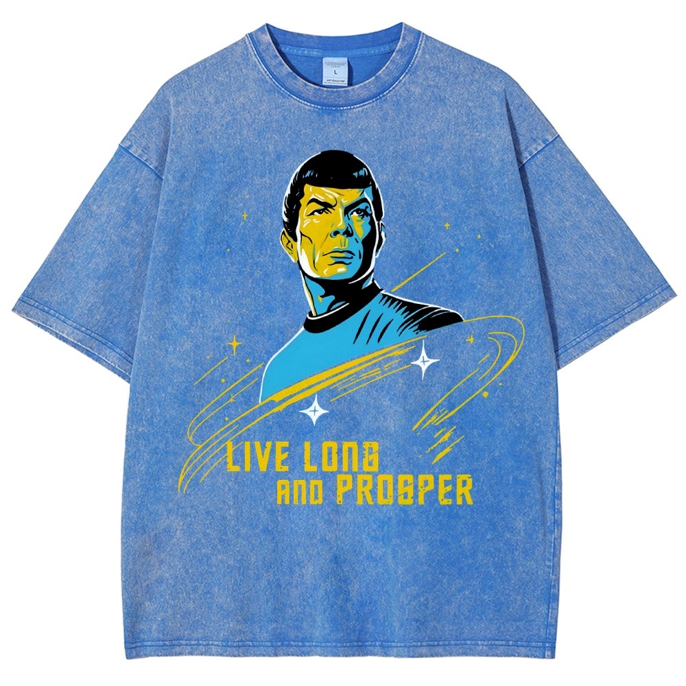 Live long and prosper Vintage Distressed T-shirt