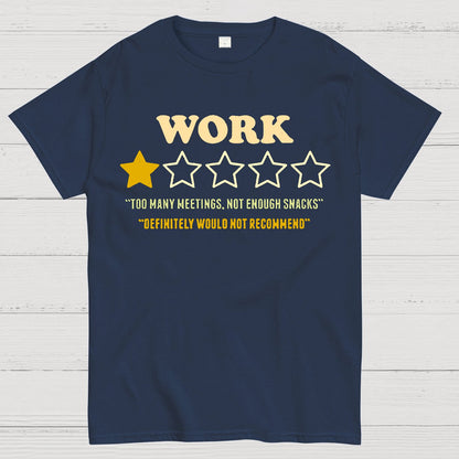 Too Many Meetings, Not Enough Snacks Geek T-Shirt
