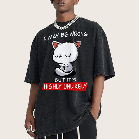 I May Be Wrong Vintage Distressed T-shirt