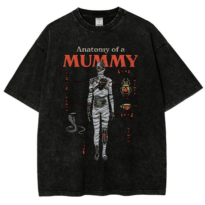 Mummy Anatomy Vintage Distressed T-shirt