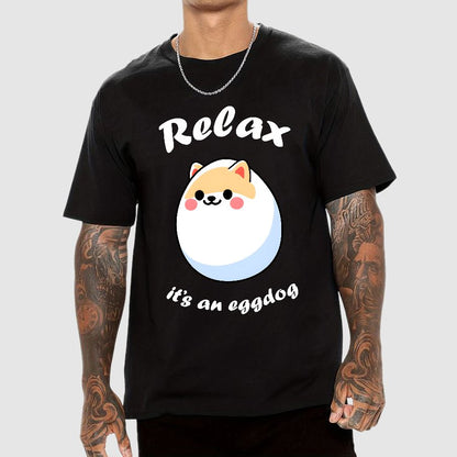 Relax, it's an Eggdog Geek T-Shirt