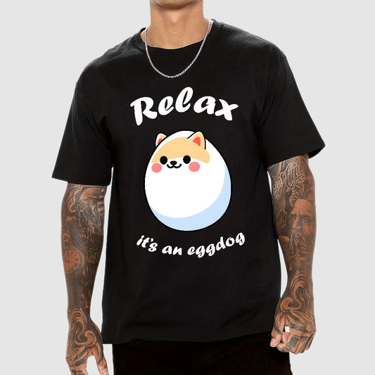 Relax, it's an Eggdog Geek T-Shirt