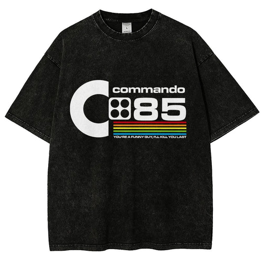 Commando 85 Vintage Distressed T-shirt