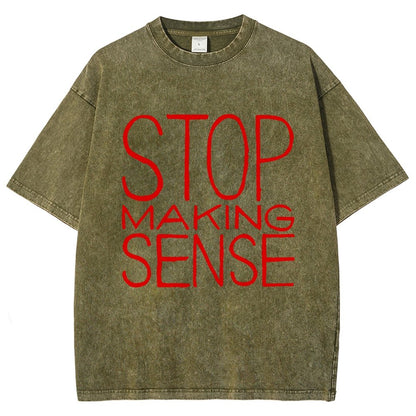 Stop Making Sense Vintage Distressed T-shirt