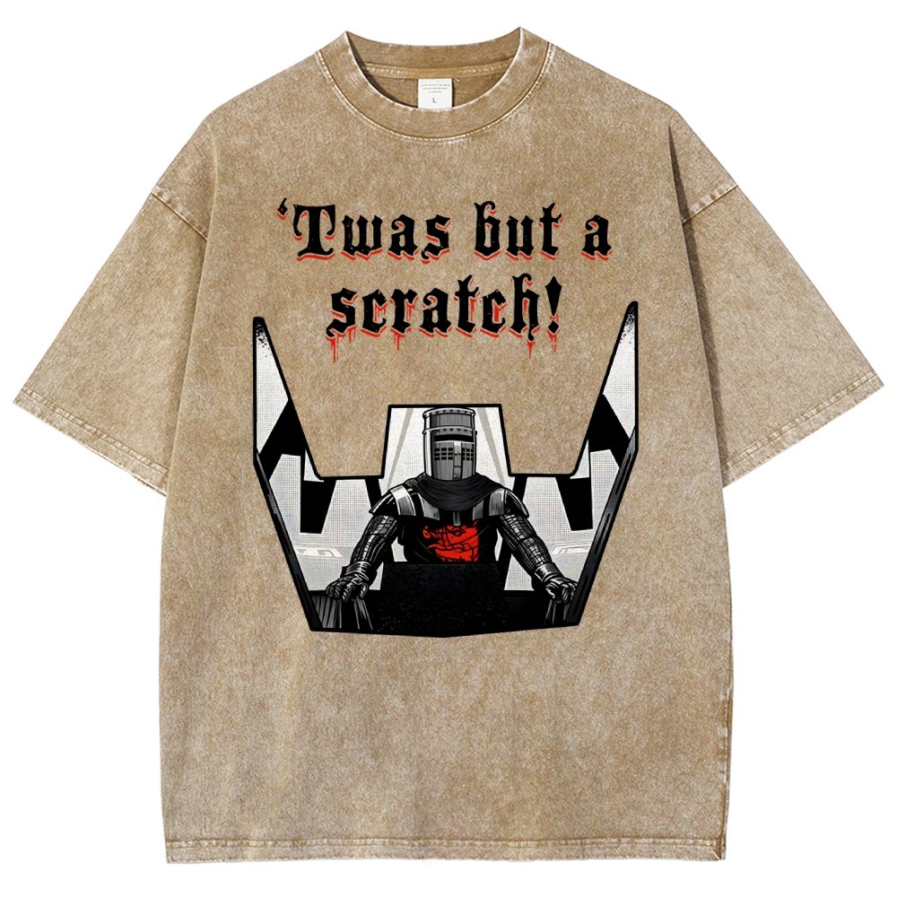 Twas but a scratch! Vintage Distressed T-shirt