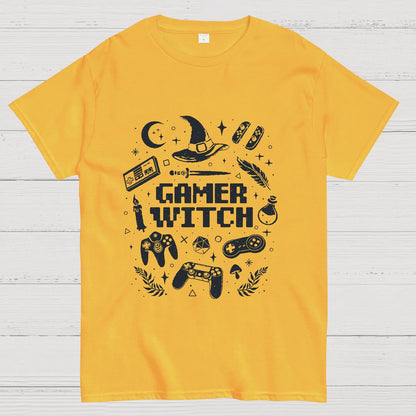 Gamer Witch Geeky T-Shirt