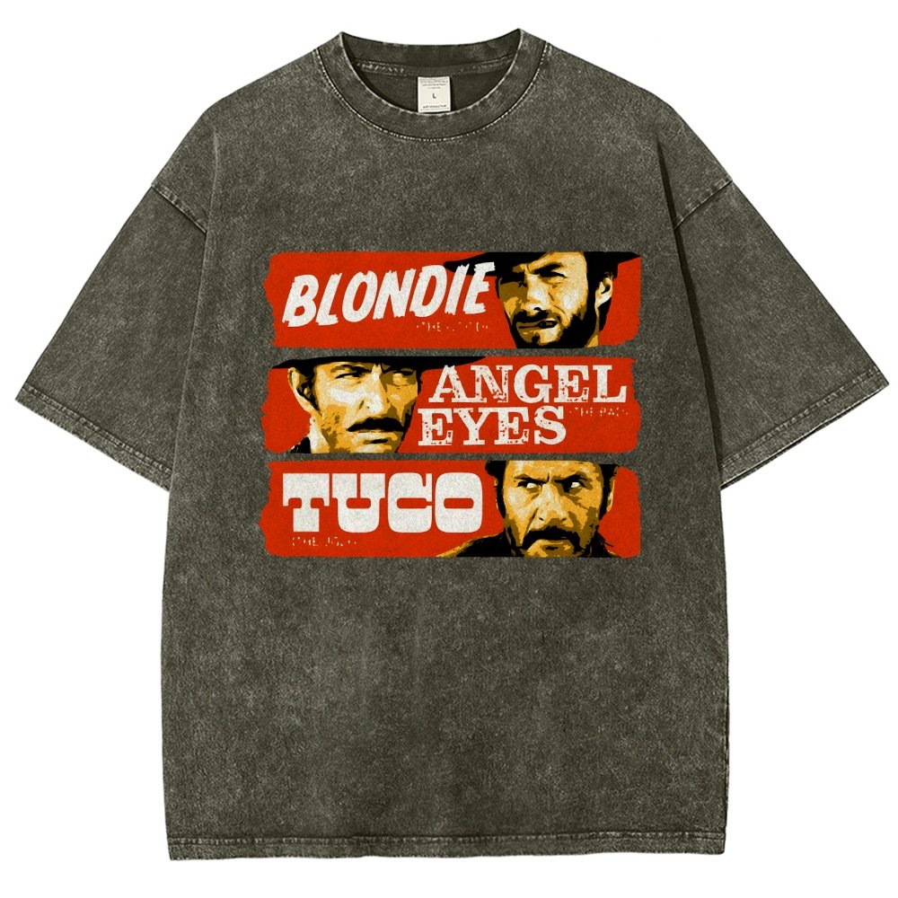 Blonde Angel Tuco Vintage Distressed T-shirt