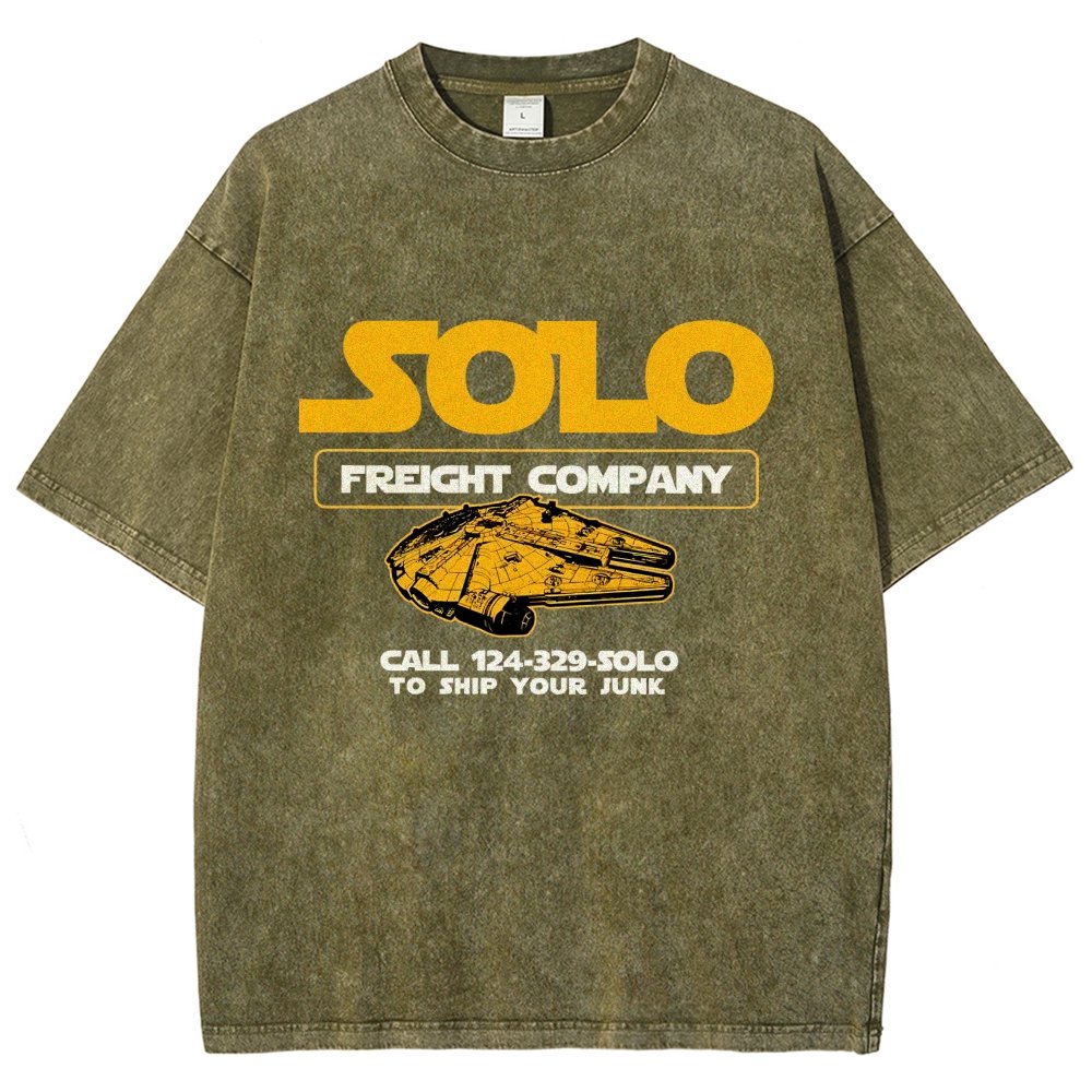 Solo Cargo Co. Vintage Distressed T-shirt