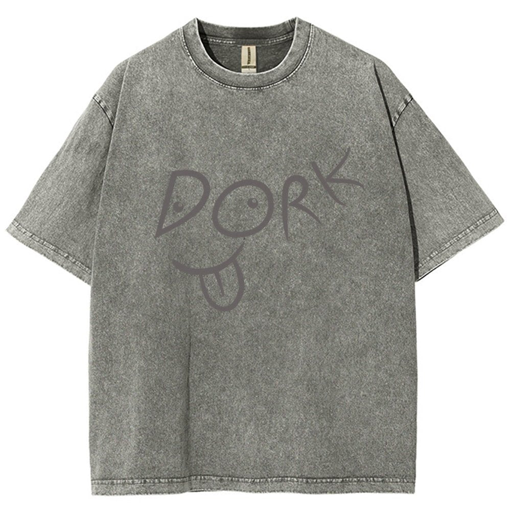 Go Dork Vintage Distressed T-shirt