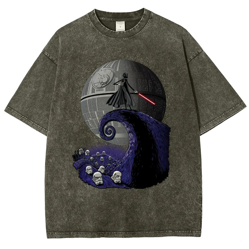 The Nightmare Before Realm Vintage Distressed T-shirt